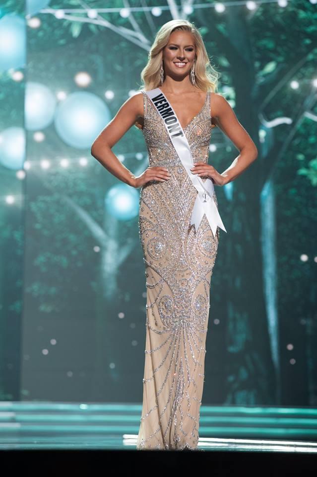 Madison Trimbey Cota Miss Vermont USA 2017 during Preliminary Evening